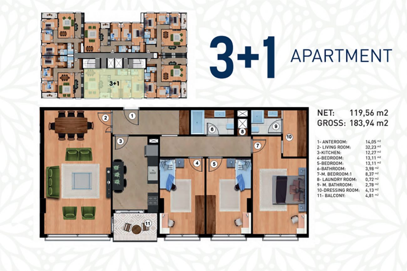 Alya Dolunay Floor Plans, Real Estate, Property, Turkey