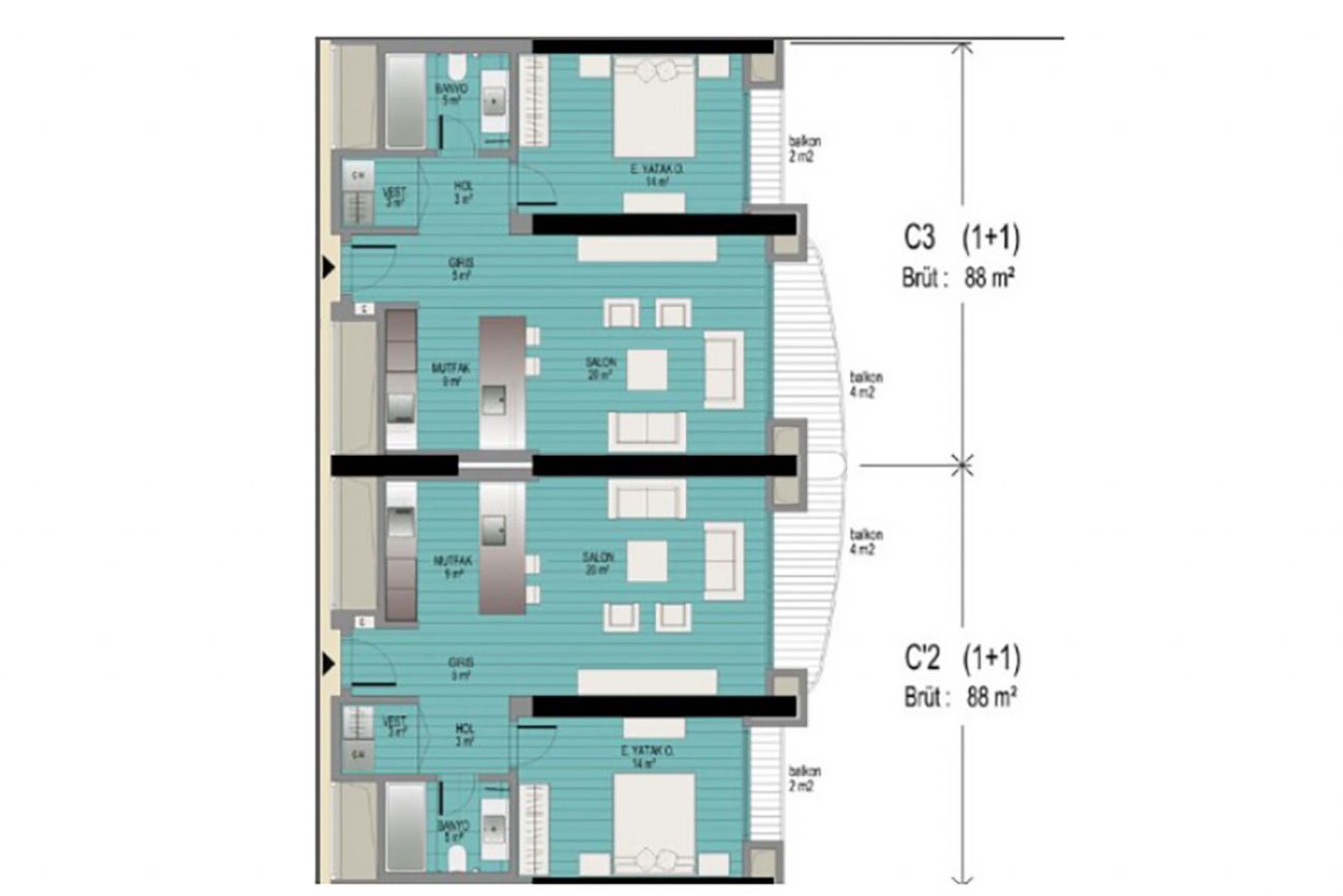 Anthill Floor Plans, Real Estate, Property, Turkey