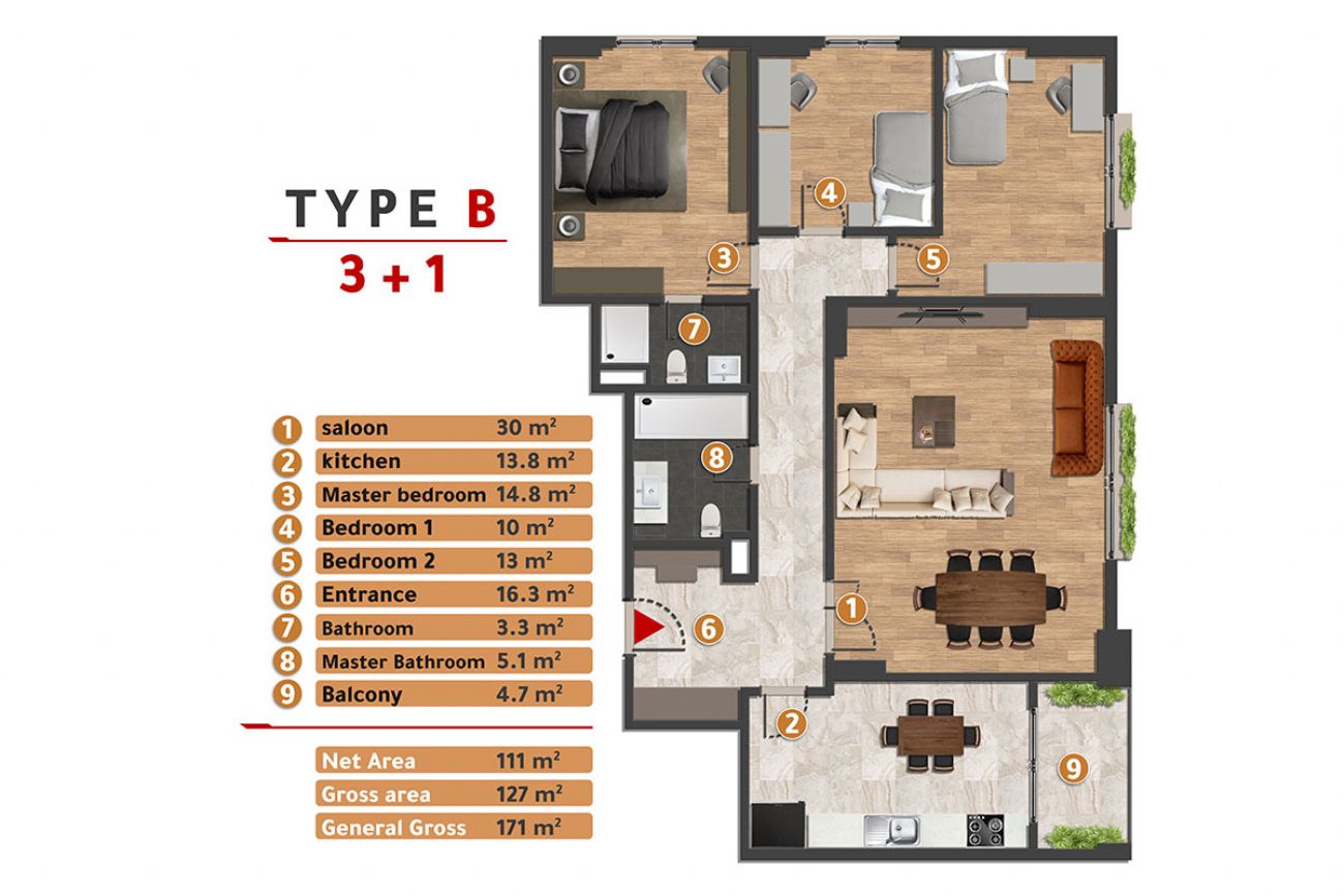 Aşiyan  Floor Plans, Real Estate, Property, Turkey