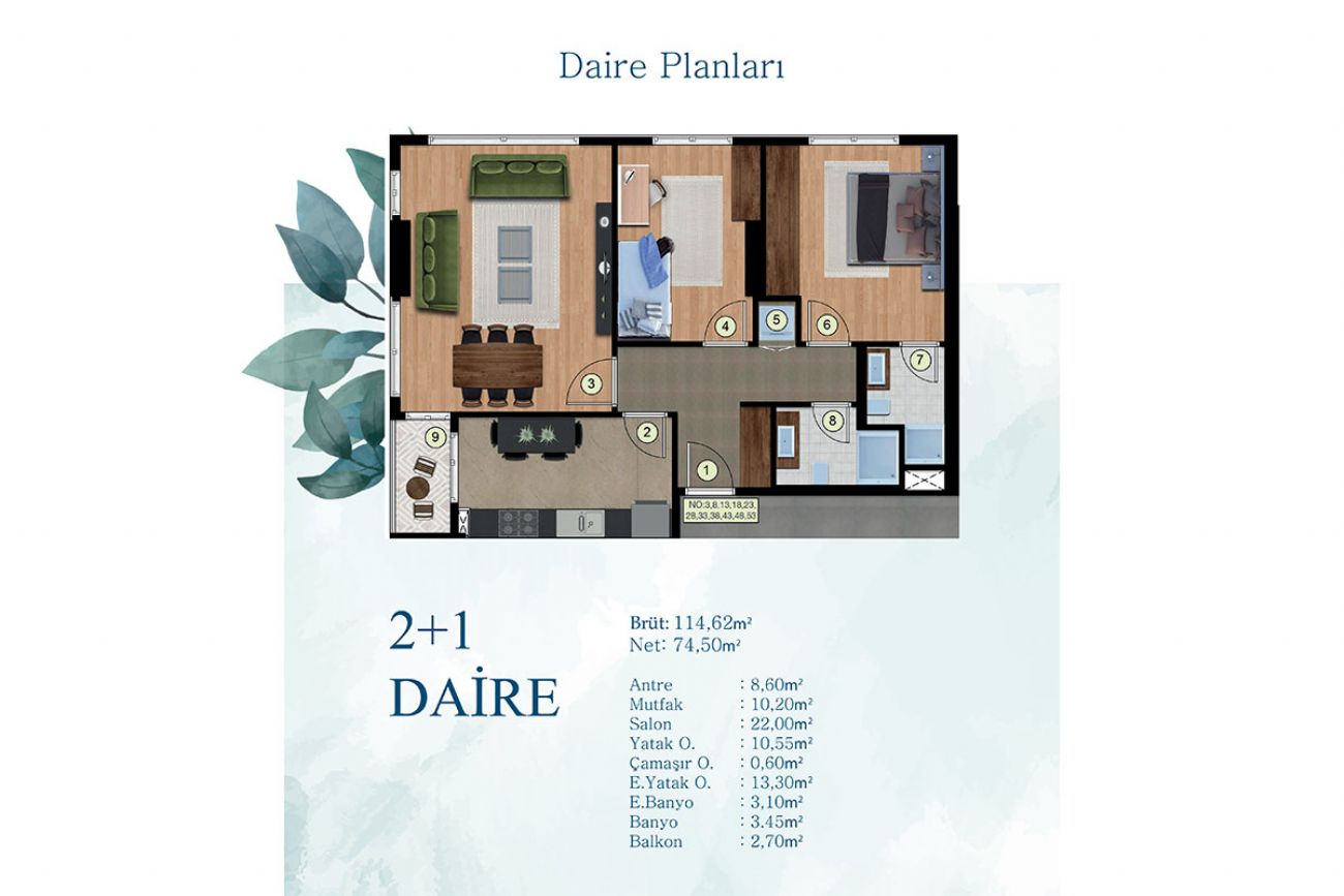 Alya 4 Mevsim Floor Plans, Real Estate, Property, Turkey