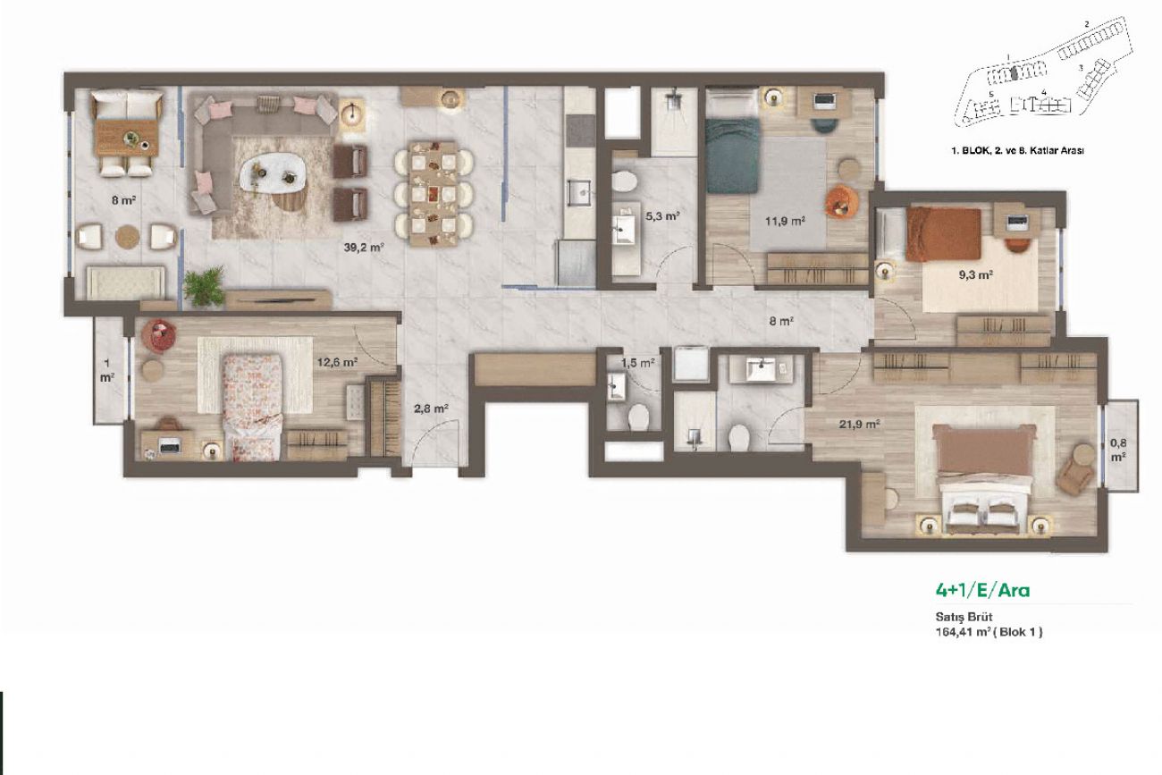 Sinpaş Koru Aura Floor Plans, Real Estate, Property, Turkey