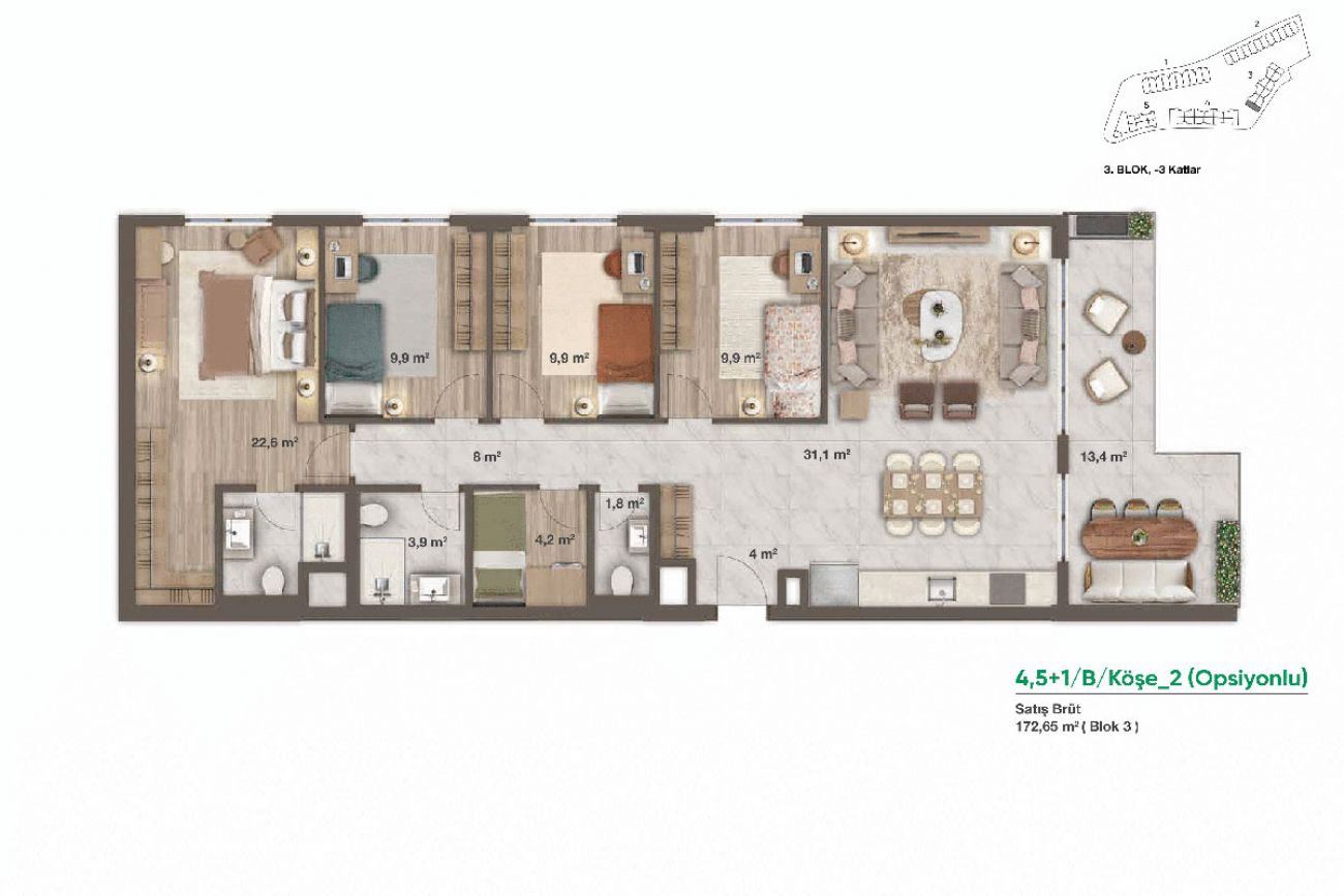 Sinpaş Koru Aura Floor Plans, Real Estate, Property, Turkey