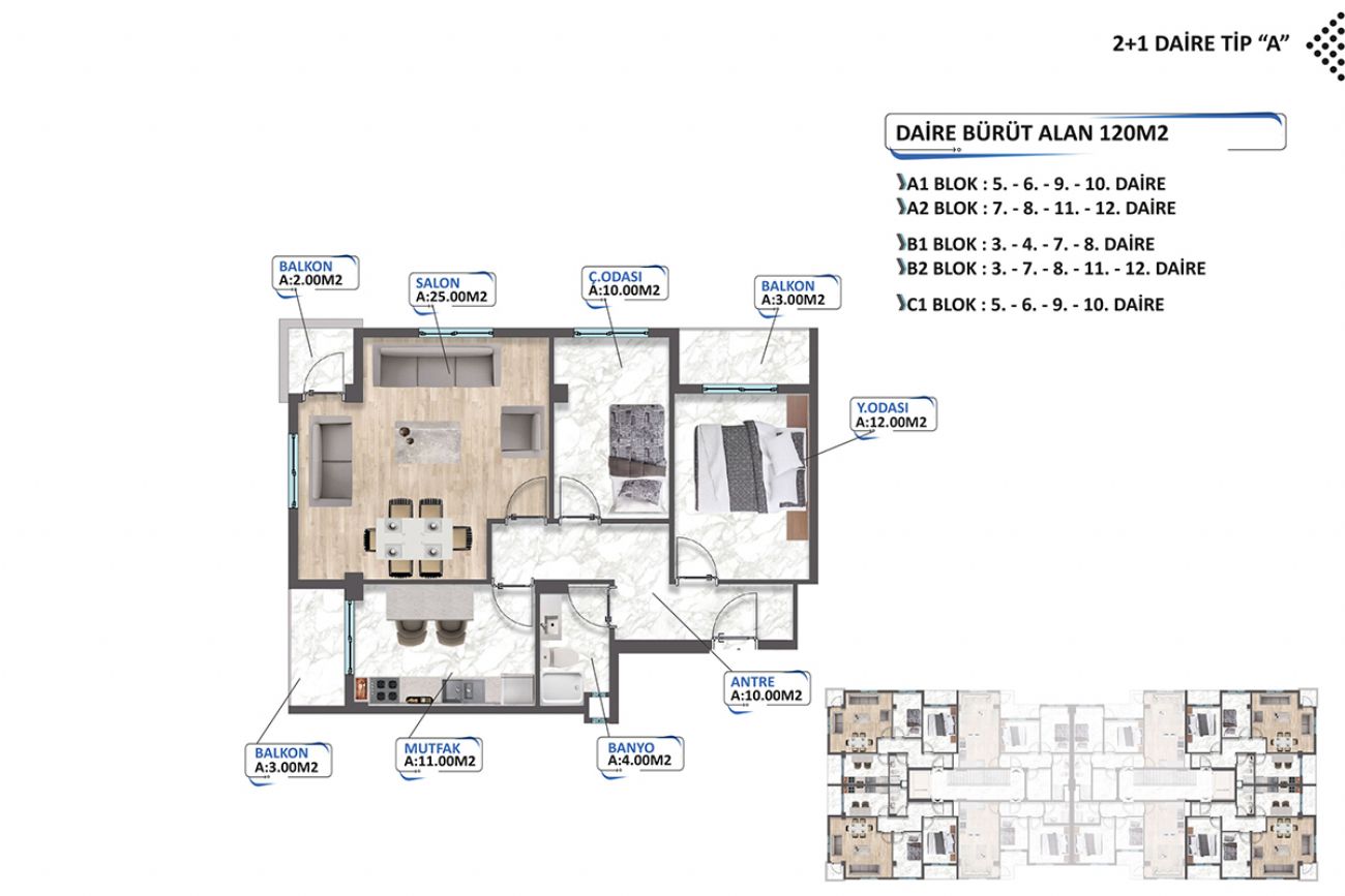 Sealife 41 Floor Plans, Real Estate, Property, Turkey