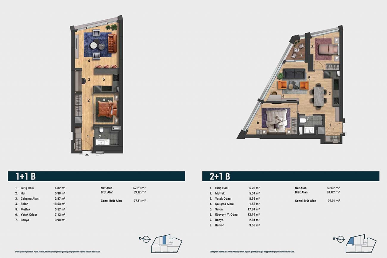 Polat Akatlar Floor Plans, Real Estate, Property, Turkey