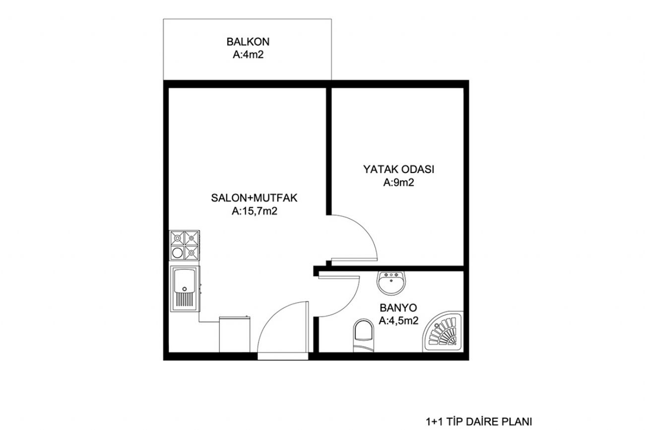 Summer House Floor Plans, Real Estate, Property, Turkey