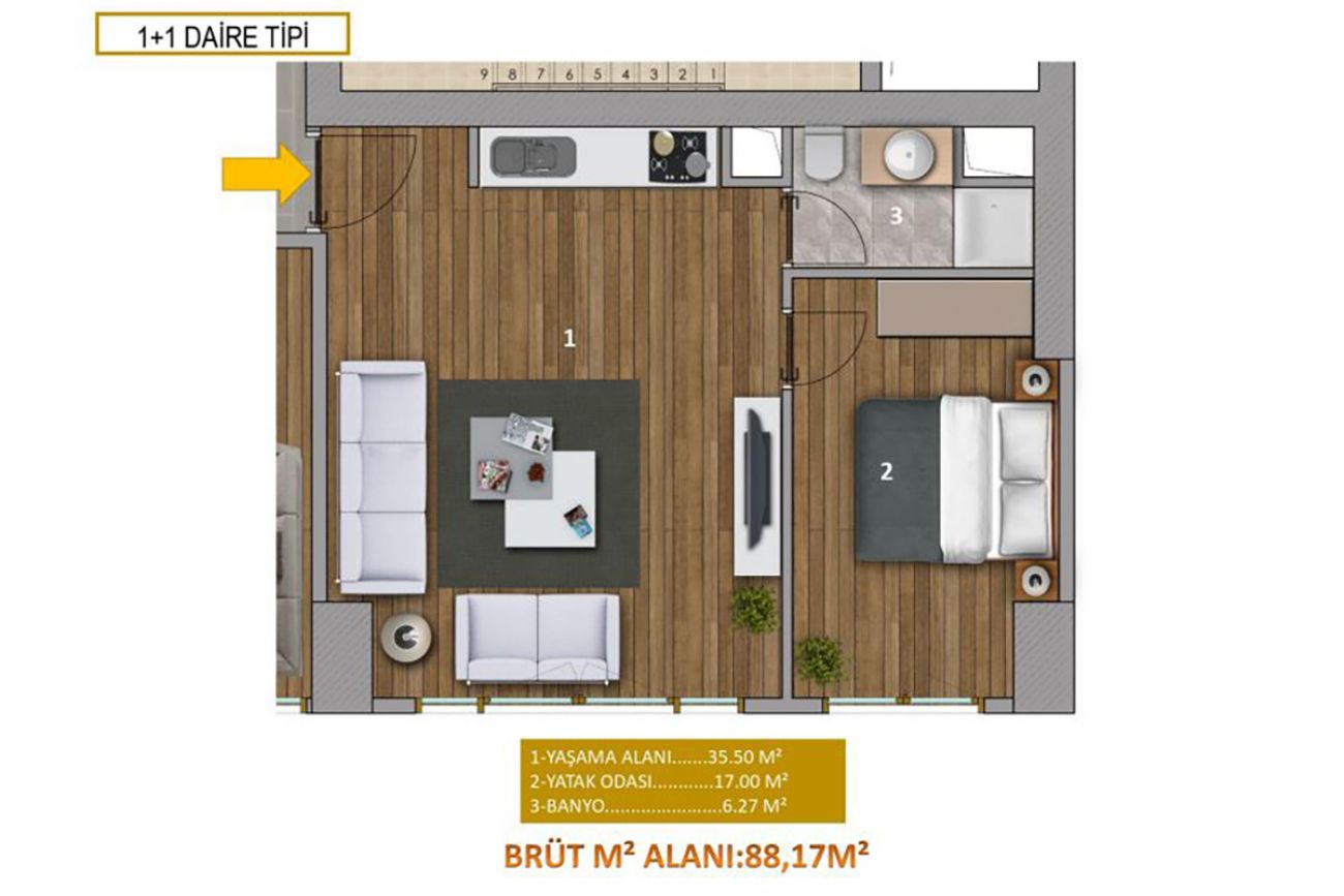 Kalamış Adalar Floor Plans, Real Estate, Property, Turkey