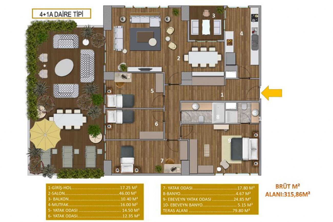 Kalamış Adalar Floor Plans, Real Estate, Property, Turkey