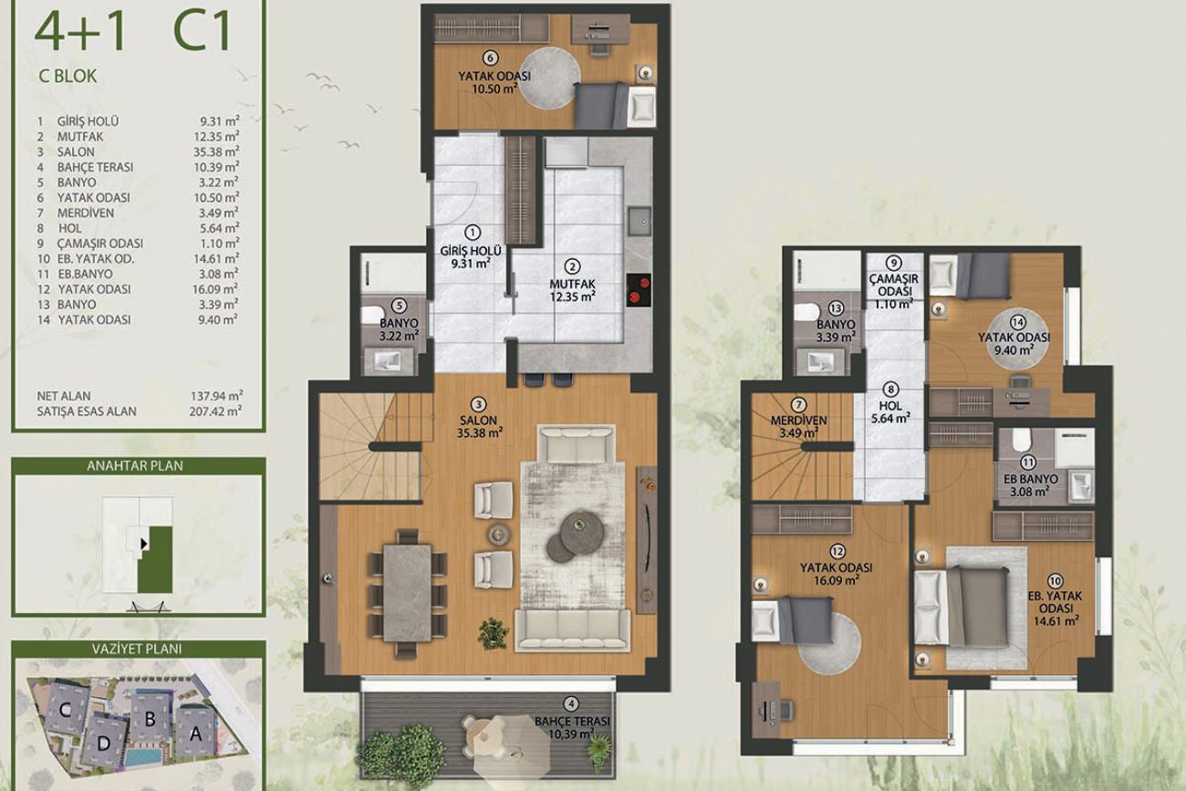 Viridis Çengelköy Floor Plans, Real Estate, Property, Turkey