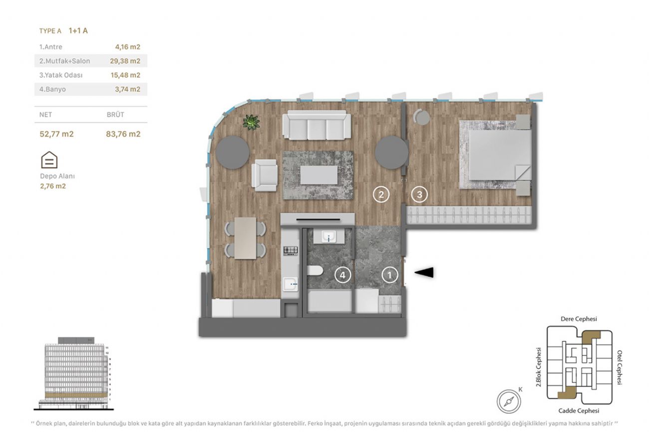 Ferkoline Residence Floor Plans, Real Estate, Property, Turkey