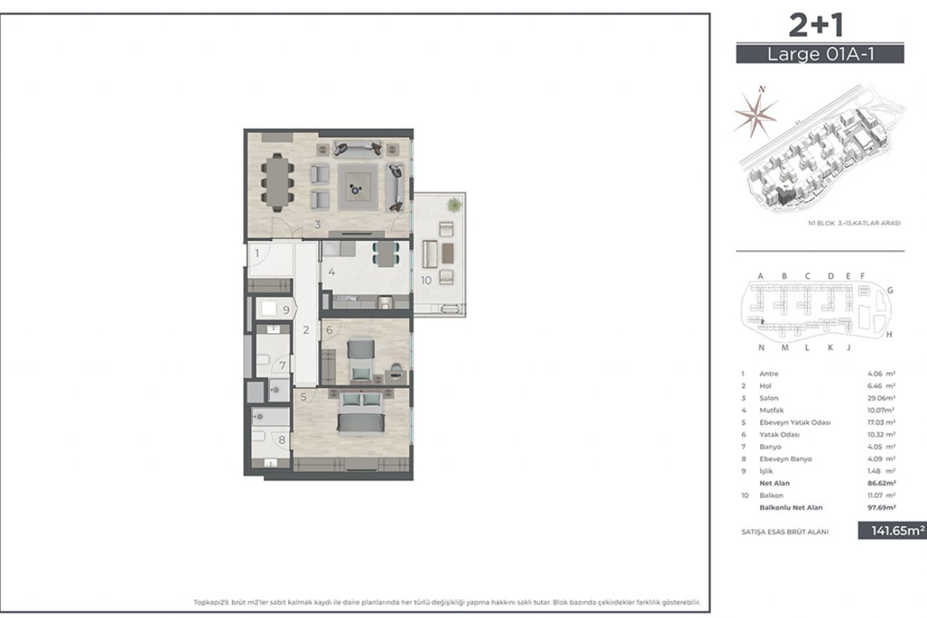 Topkapı 29 Floor Plans, Real Estate, Property, Turkey