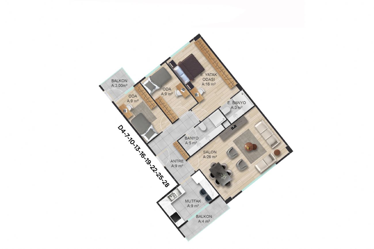 Fergana Maltepe Floor Plans, Real Estate, Property, Turkey