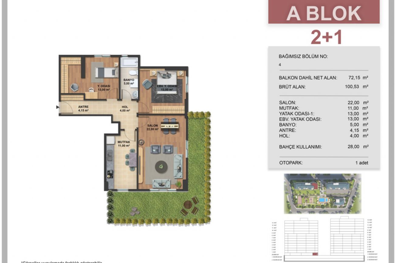 Kartal Loft Floor Plans, Real Estate, Property, Turkey