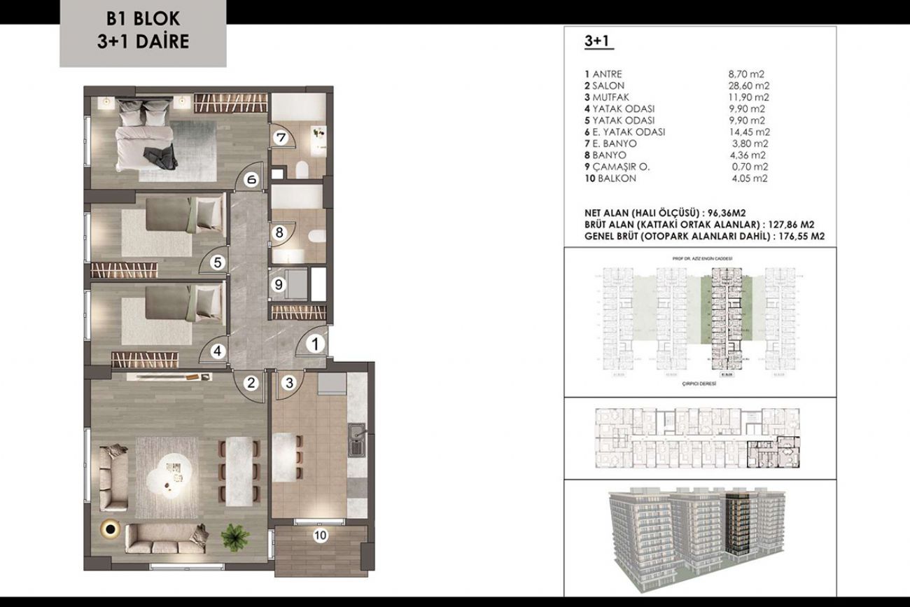 Mega Garden Park Floor Plans, Real Estate, Property, Turkey