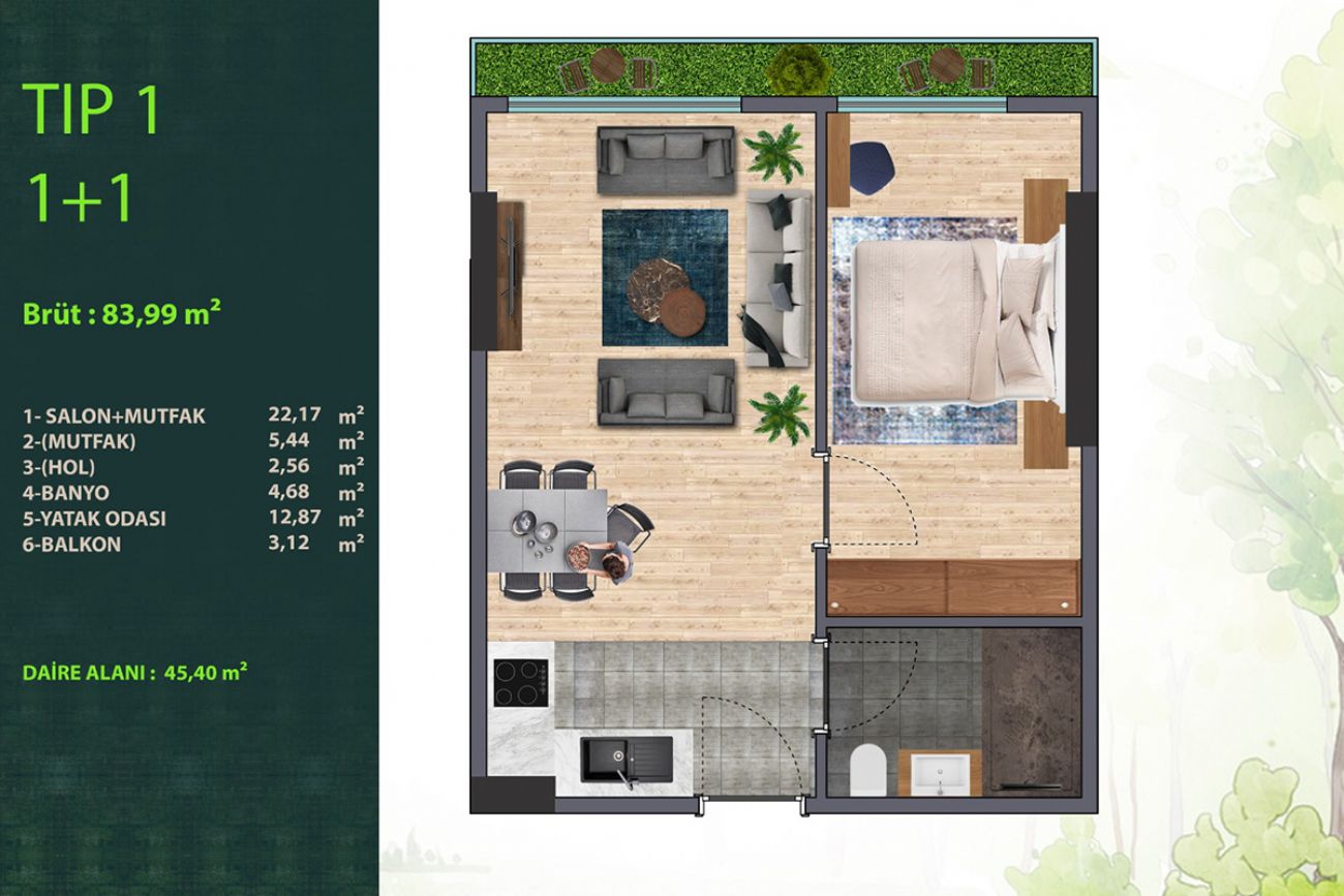 İstova Green Floor Plans, Real Estate, Property, Turkey