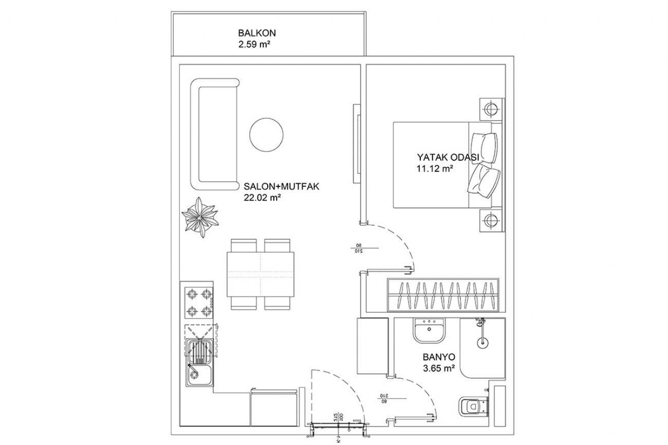 Sega Life Floor Plans, Real Estate, Property, Turkey