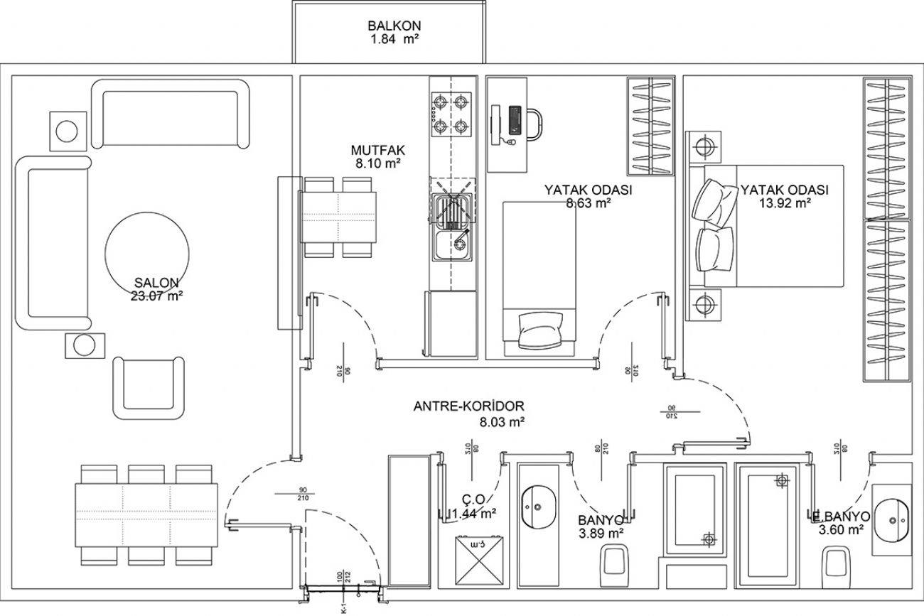 Sega Life Floor Plans, Real Estate, Property, Turkey