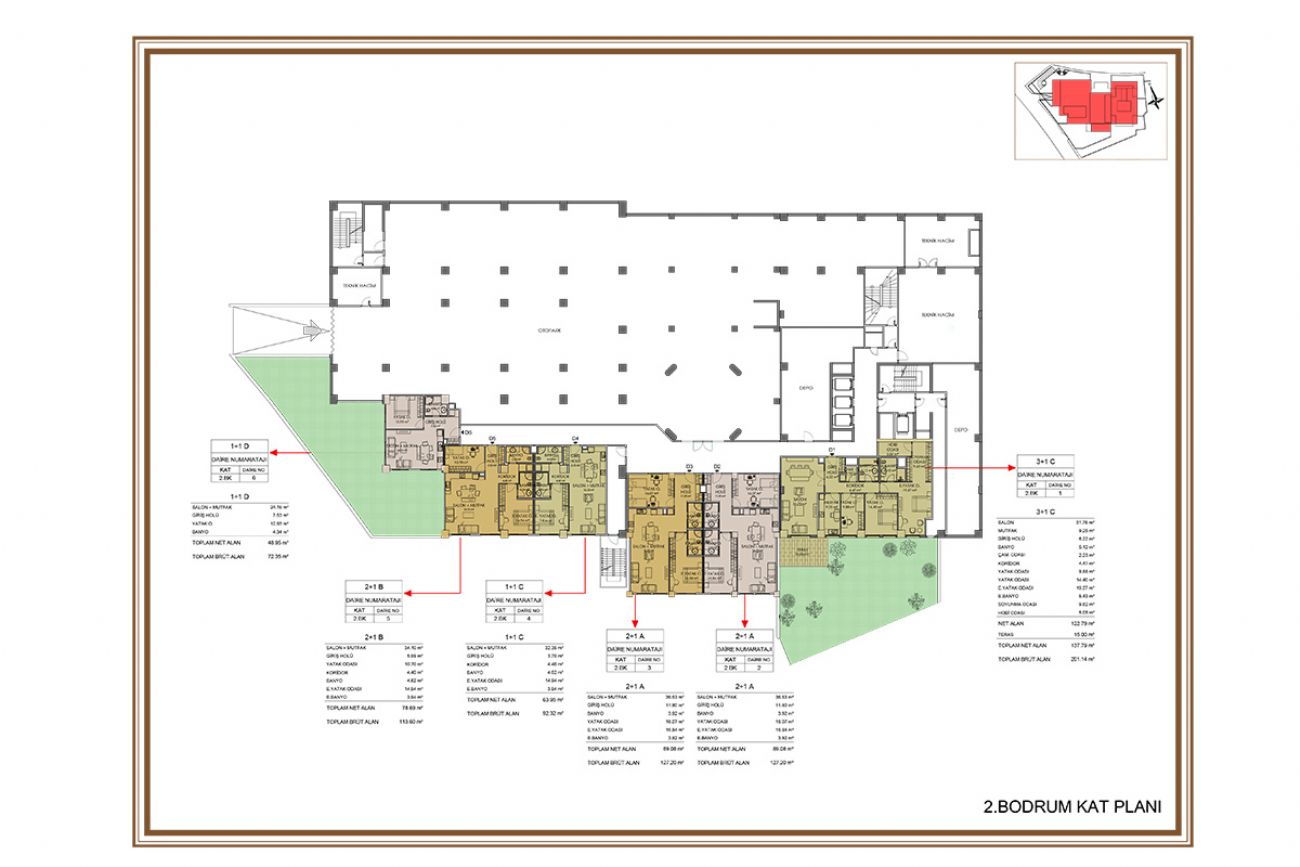 Residence Inn Deluxia Floor Plans, Real Estate, Property, Turkey