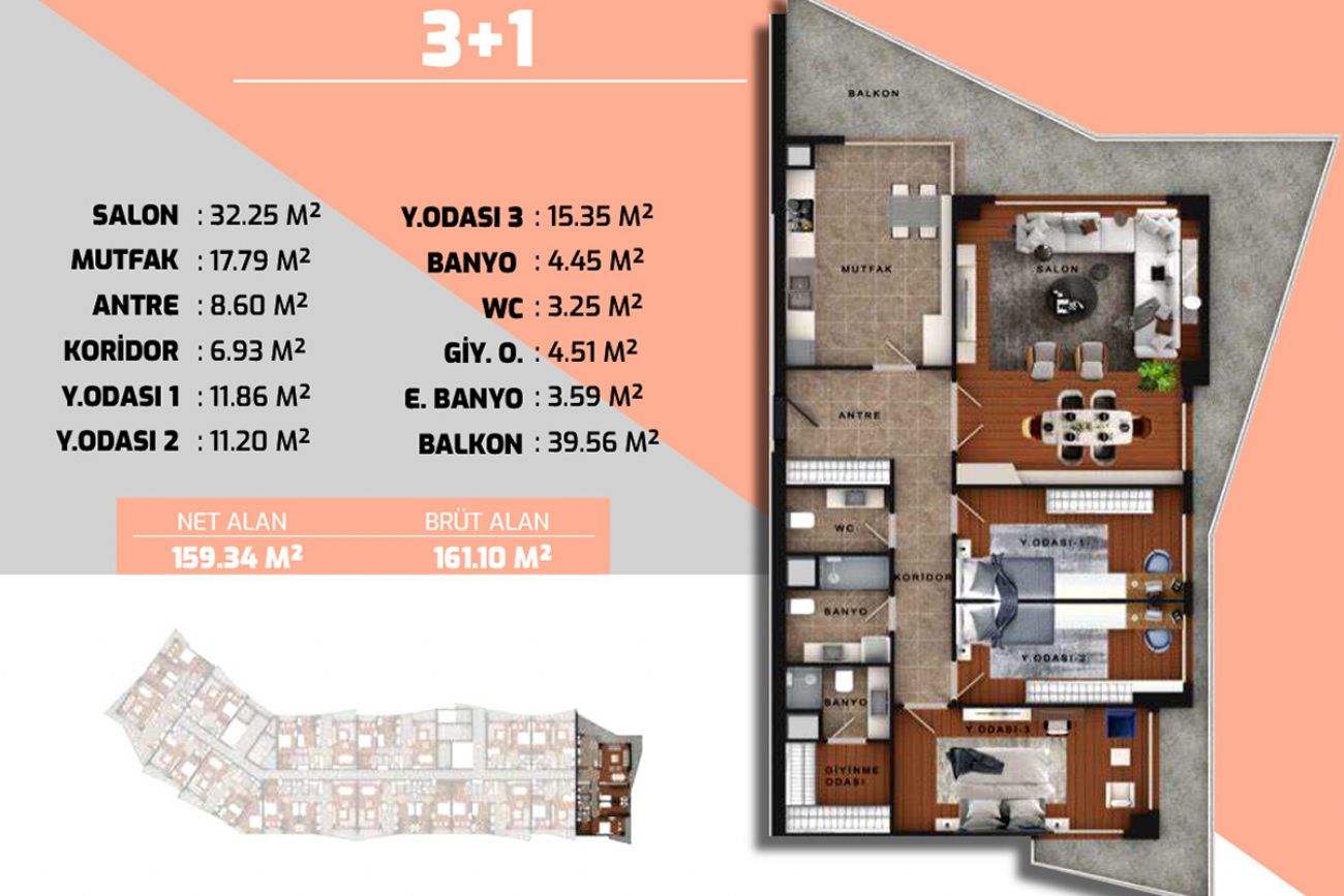 Flamingo Alkent Floor Plans, Real Estate, Property, Turkey