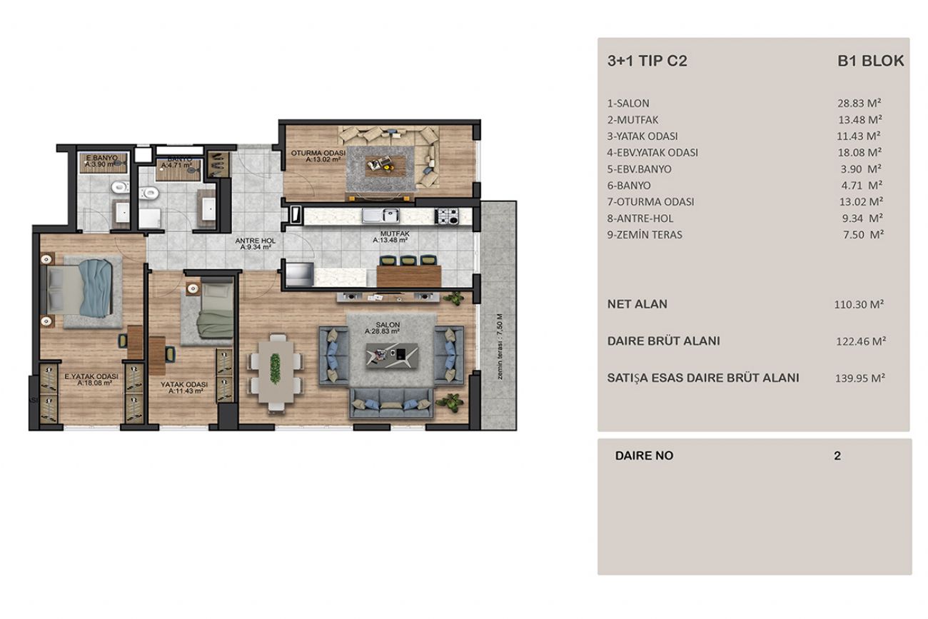 Kırlangıç Evler Floor Plans, Real Estate, Property, Turkey