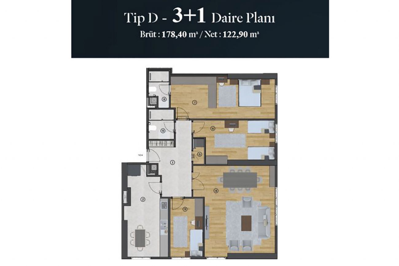 Luks Istanbul Floor Plans, Real Estate, Property, Turkey