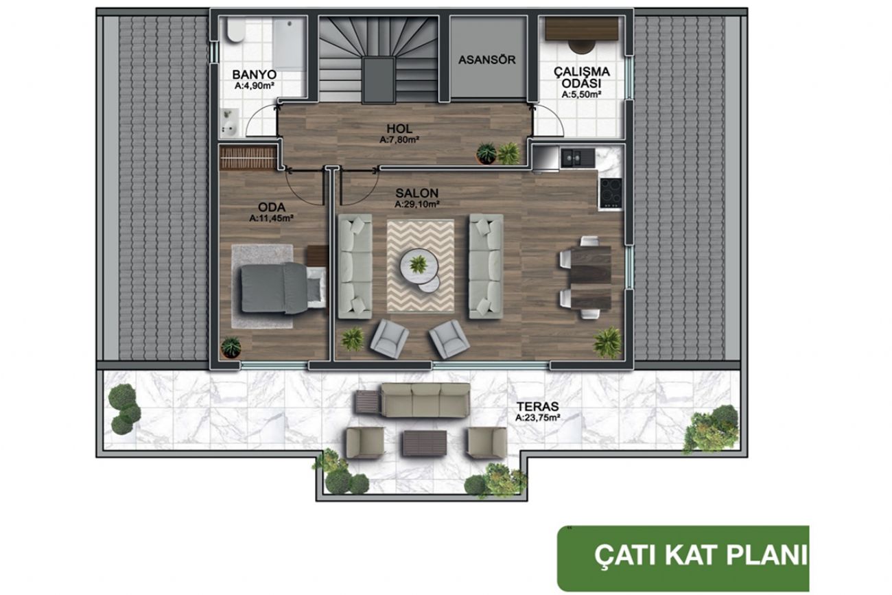 Wonderful Villaları Floor Plans, Real Estate, Property, Turkey