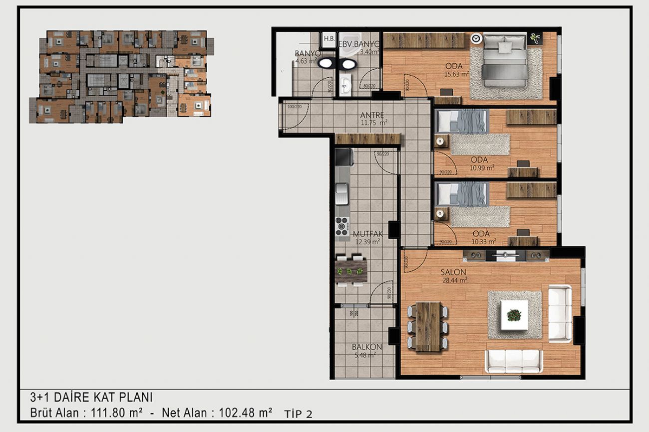 Teraspark Floor Plans, Real Estate, Property, Turkey