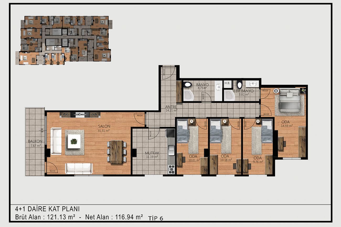 Teraspark Floor Plans, Real Estate, Property, Turkey