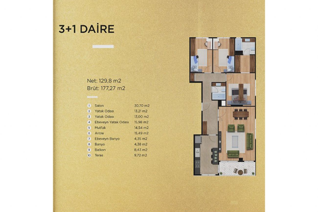 Kılıç Marina Floor Plans, Real Estate, Property, Turkey