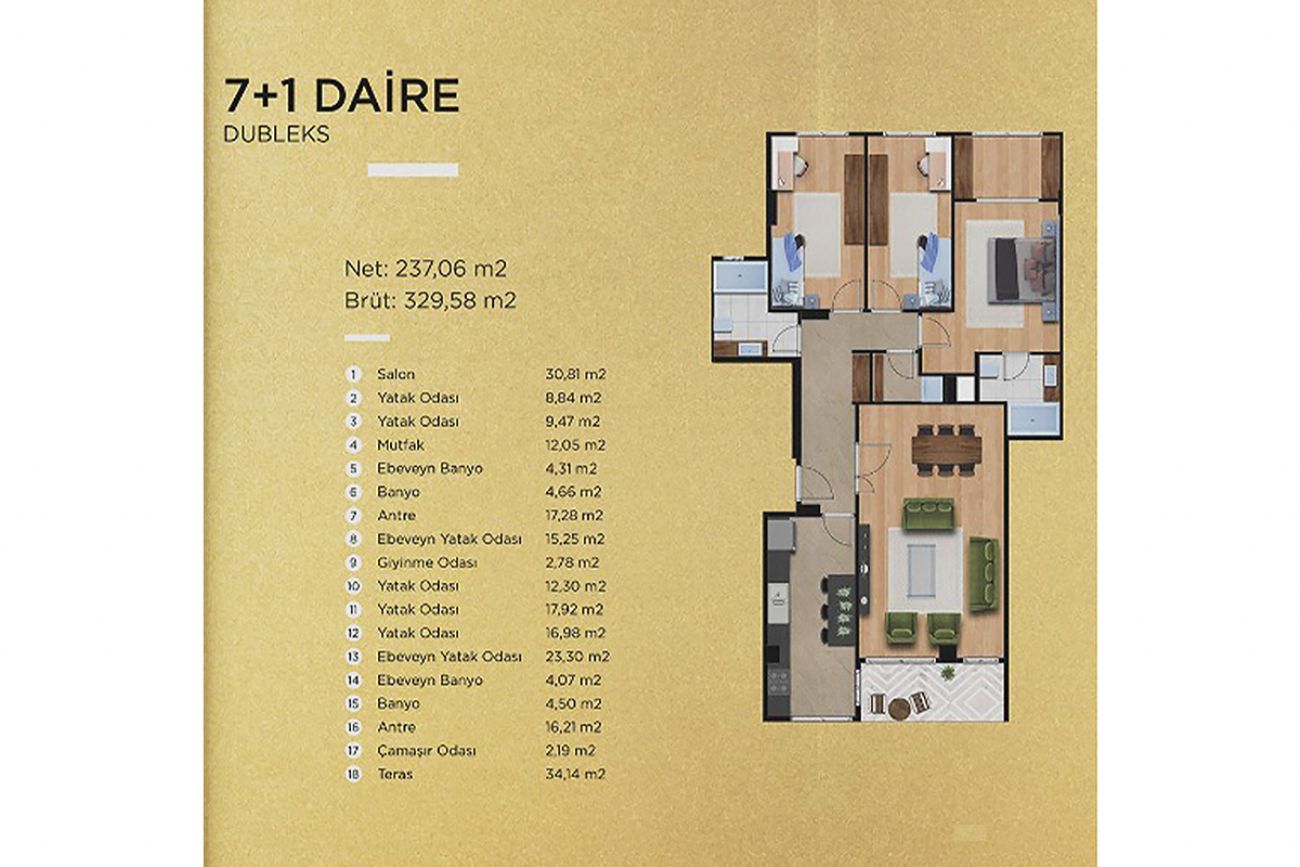 Kılıç Marina Floor Plans, Real Estate, Property, Turkey