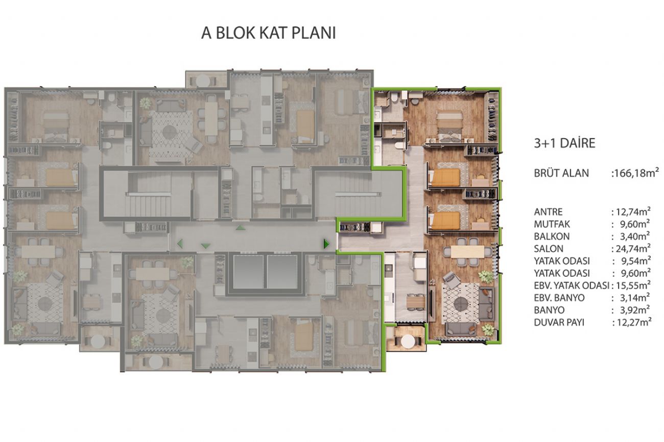 Swift 165 Floor Plans, Real Estate, Property, Turkey