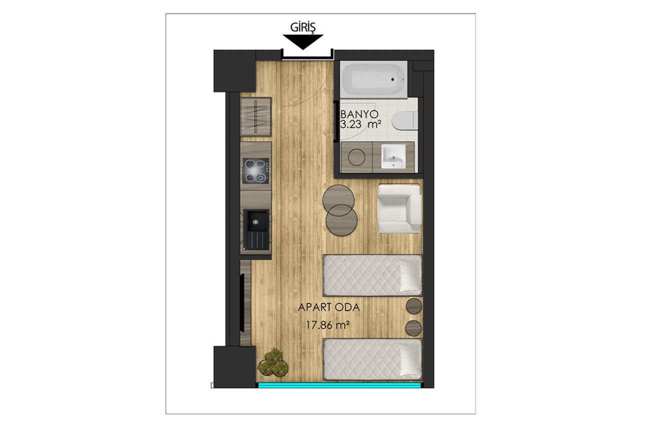 Begonya Suits Floor Plans, Real Estate, Property, Turkey