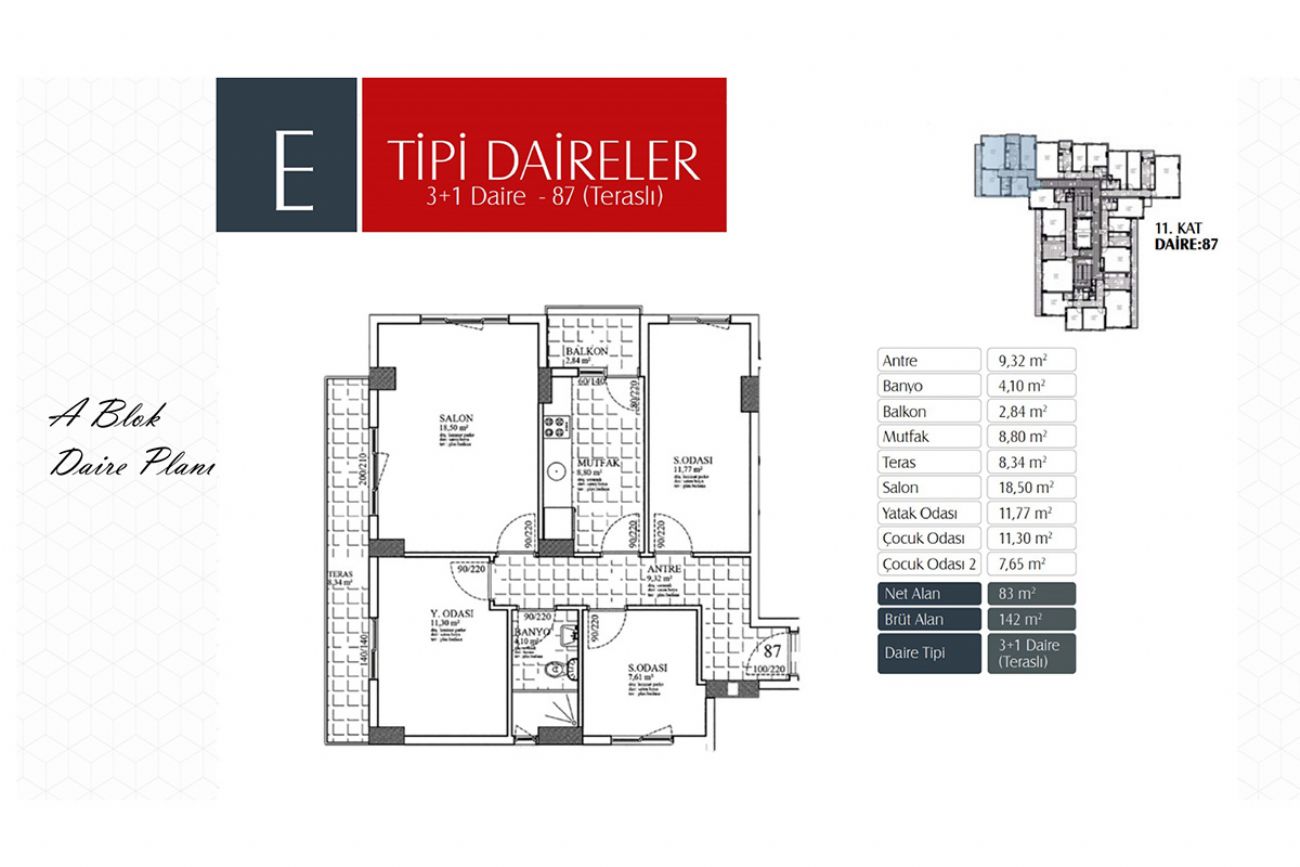 Kaya Life Floor Plans, Real Estate, Property, Turkey