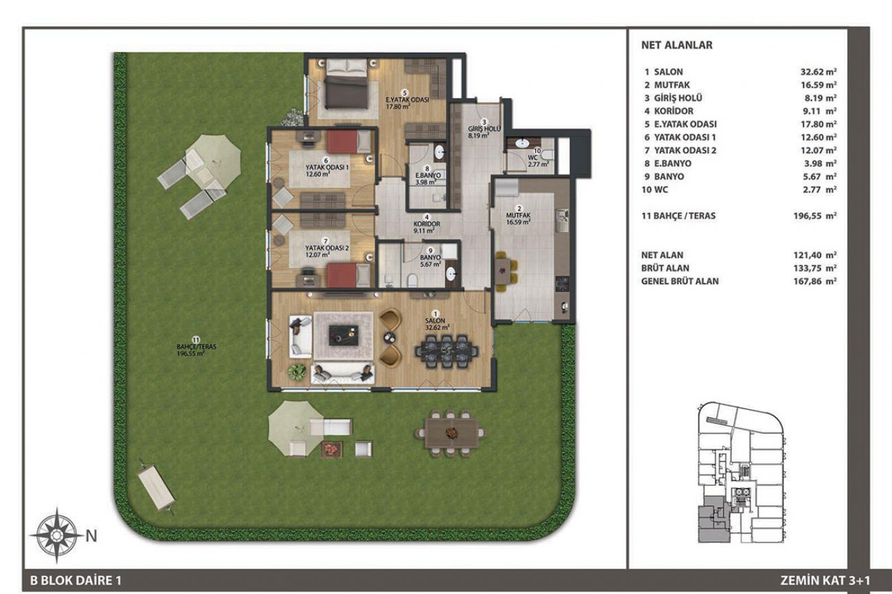 Başakport Floor Plans, Real Estate, Property, Turkey