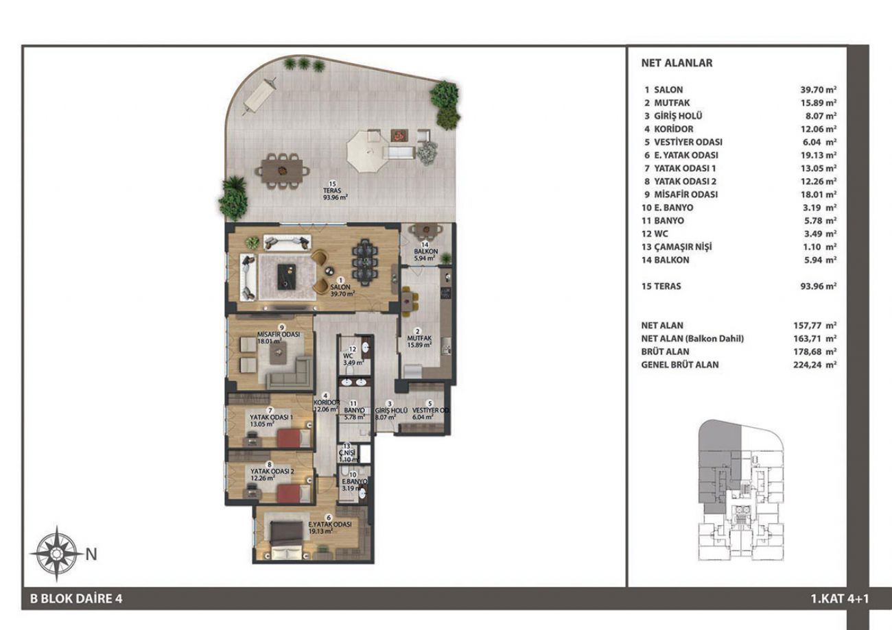 Başakport Floor Plans, Real Estate, Property, Turkey