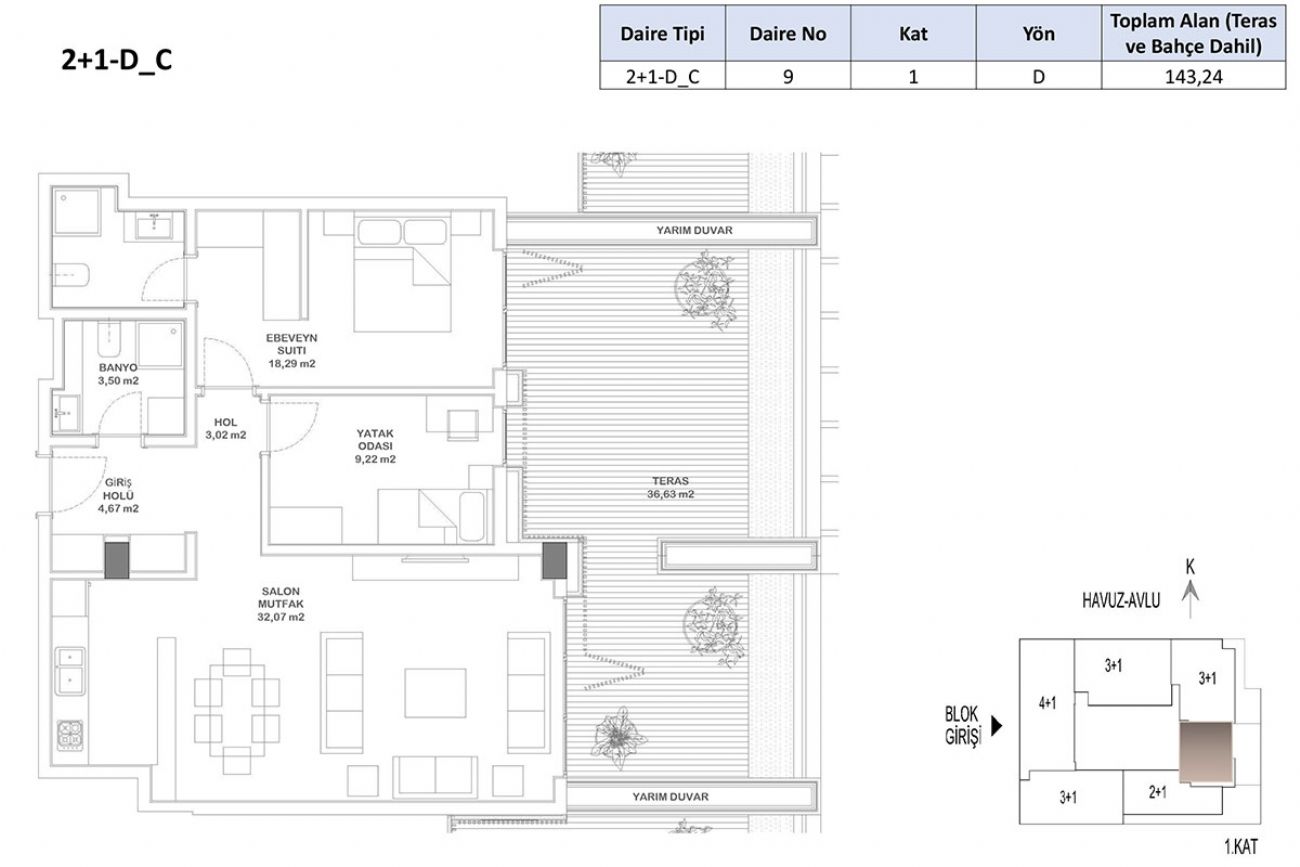 Narlı Bahçe Floor Plans, Real Estate, Property, Turkey