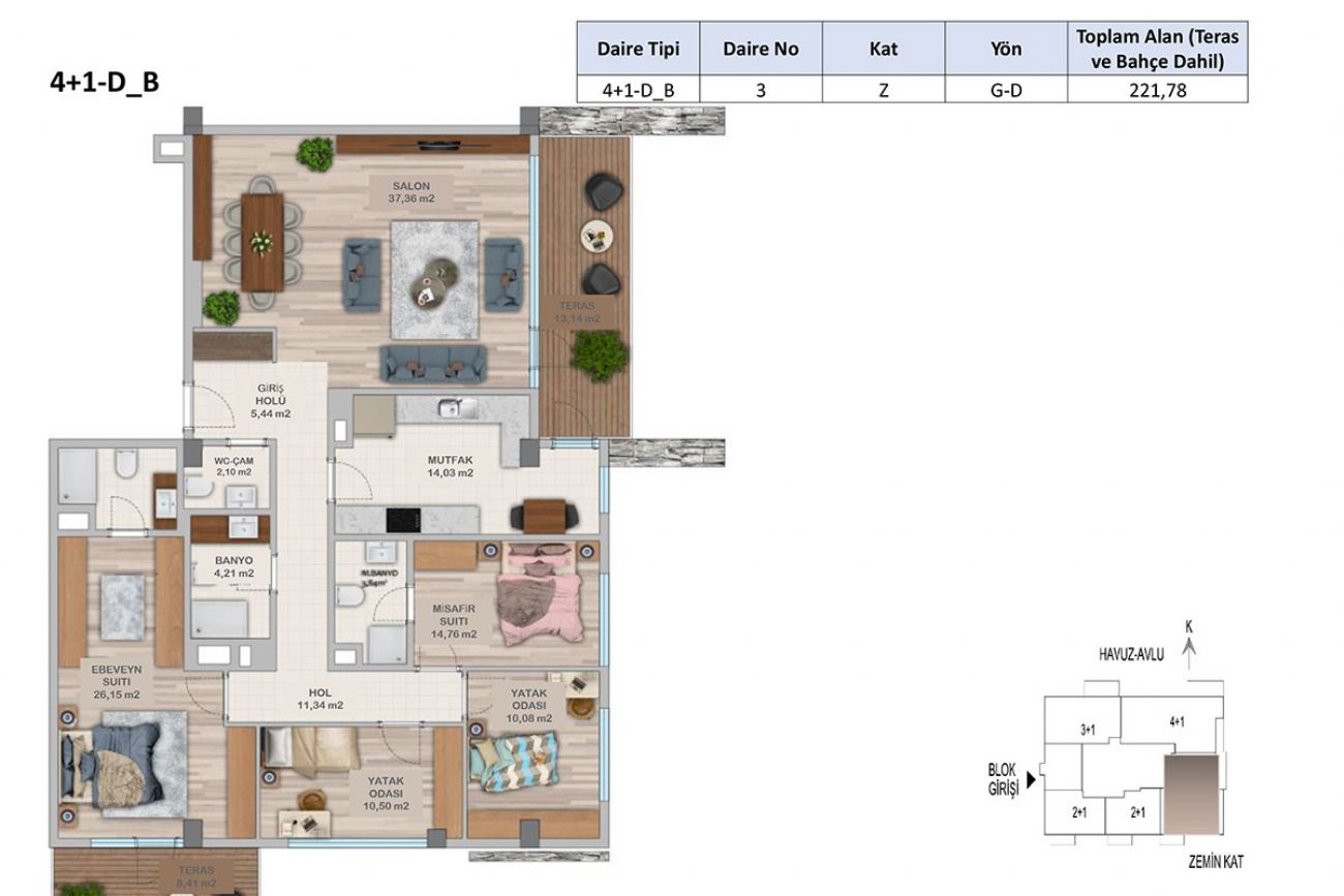 Narlı Bahçe Floor Plans, Real Estate, Property, Turkey