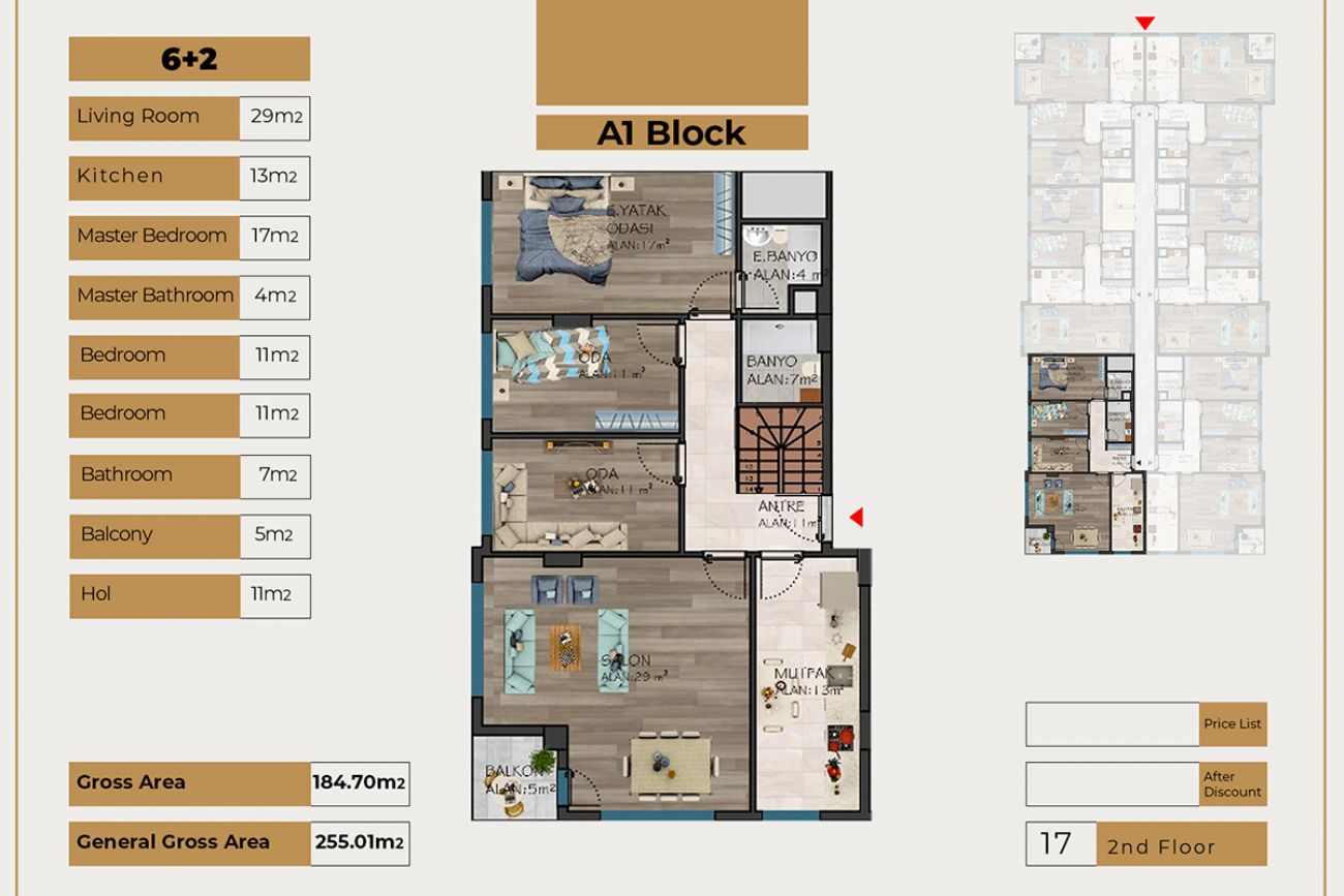 Saray Kent Konakları Floor Plans, Real Estate, Property, Turkey