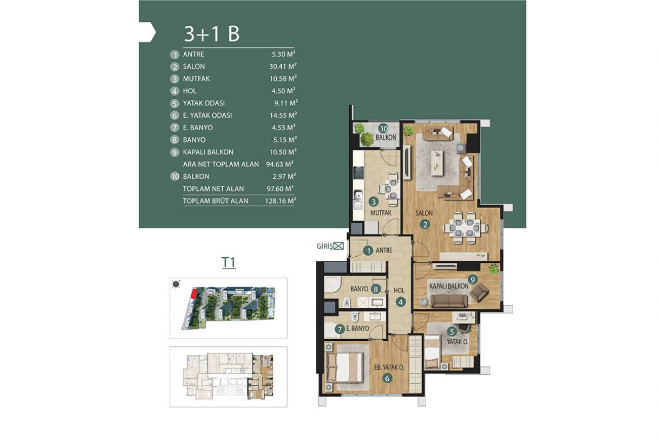 Yücel Park Kartal Floor Plans, Real Estate, Property, Turkey