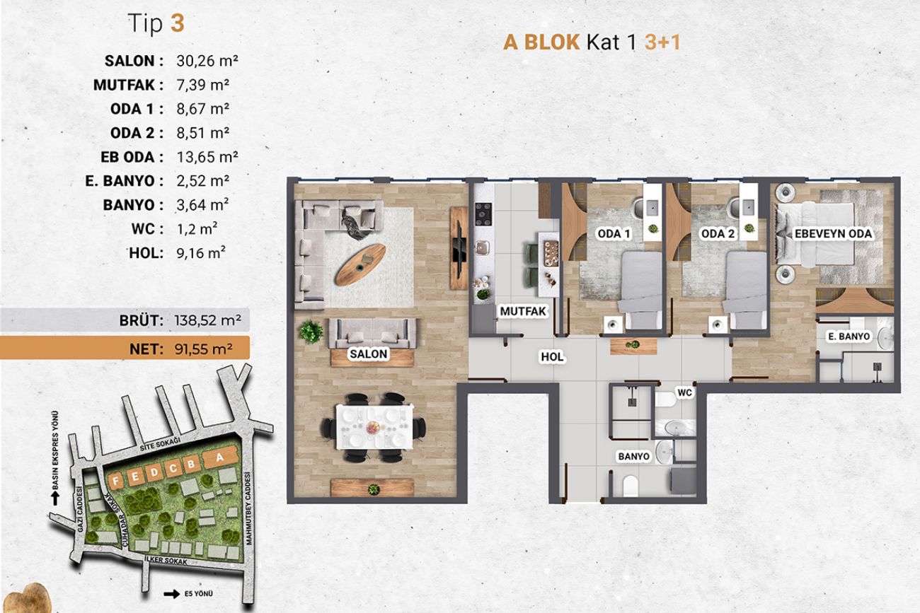 Lavita City Bahçelievler Floor Plans, Real Estate, Property, Turkey