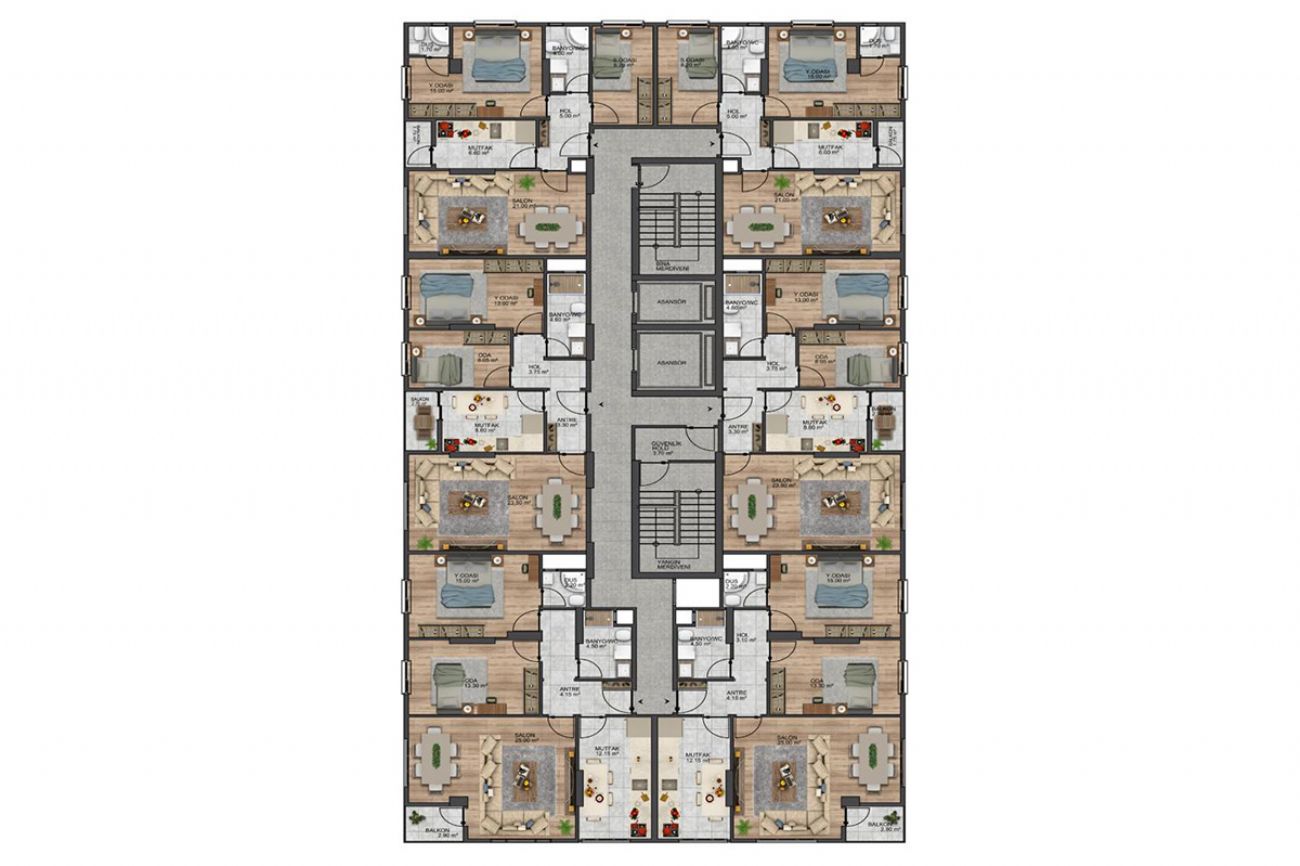 Sega Cadde Floor Plans, Real Estate, Property, Turkey