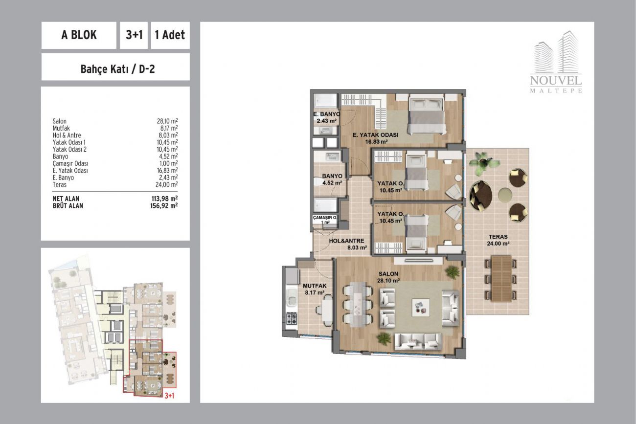 Nouvel Floor Plans, Real Estate, Property, Turkey