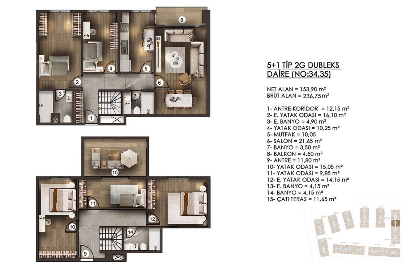 Alya Konutları Floor Plans, Real Estate, Property, Turkey