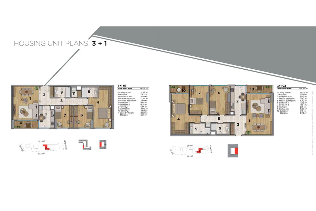 Akzirve Strada Floor Plans, Real Estate, Property, Turkey