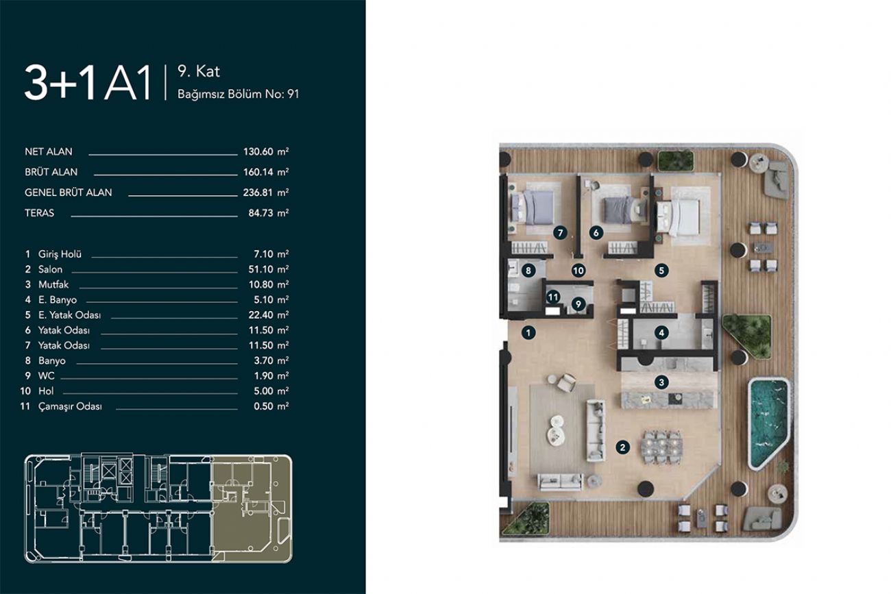 Polat Levent Floor Plans, Real Estate, Property, Turkey