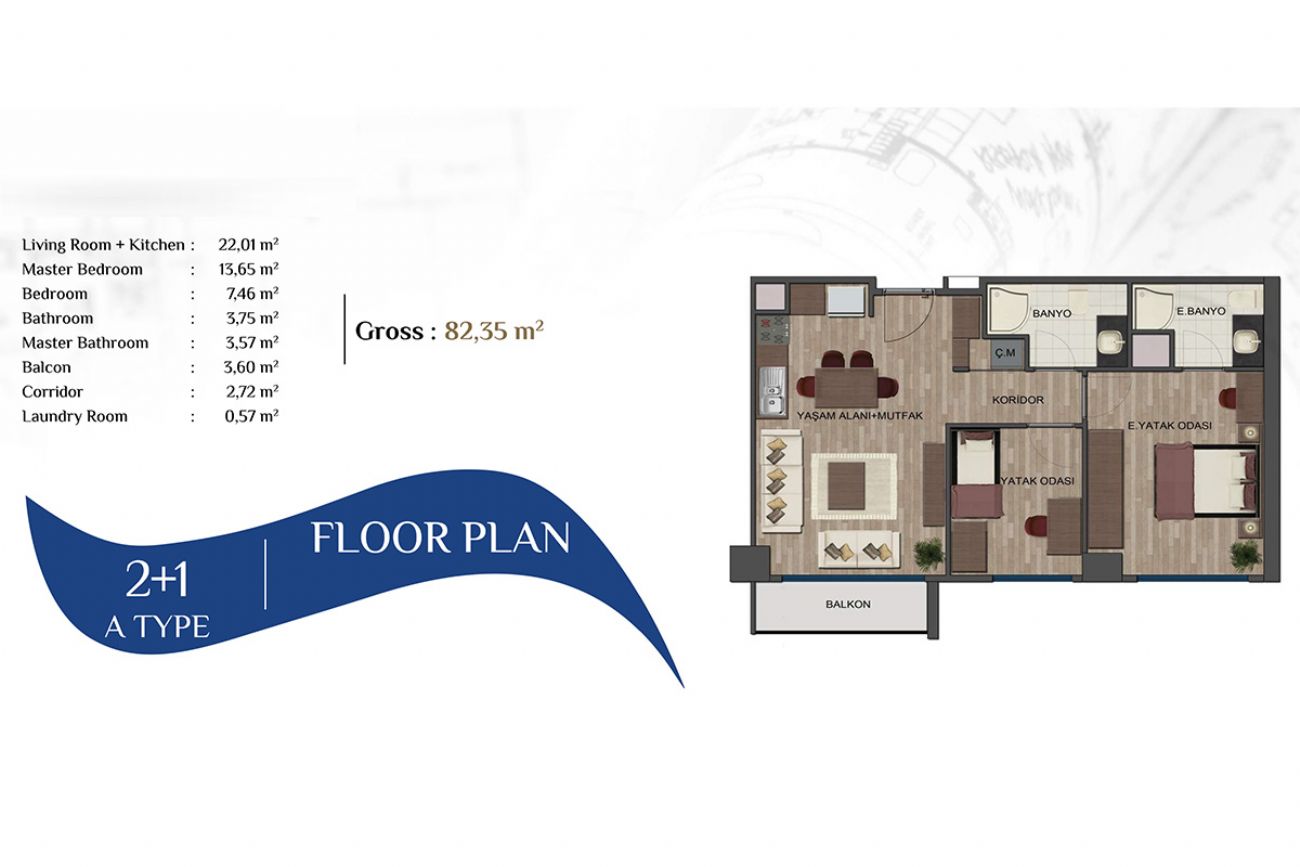 Nevadium Floor Plans, Real Estate, Property, Turkey