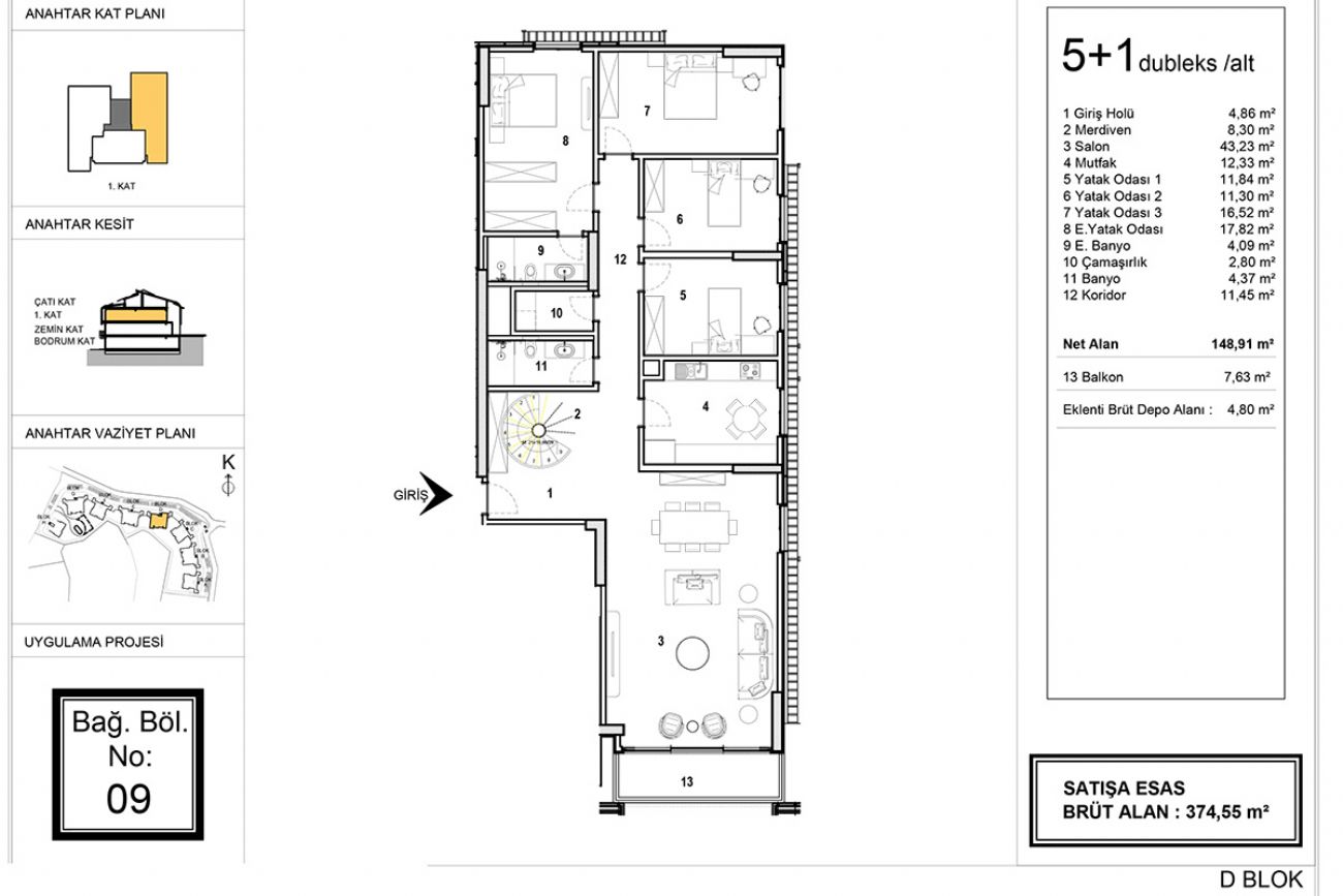 Orman Yaka Çekmeköy Floor Plans, Real Estate, Property, Turkey