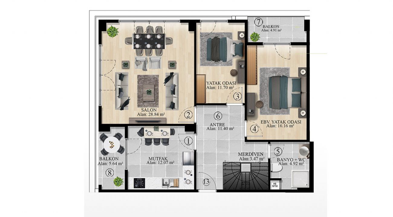 Bella Vista Mimaroba Floor Plans, Real Estate, Property, Turkey