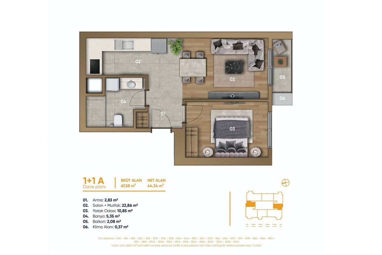 Hayat City Floor Plans, Real Estate, Property, Turkey