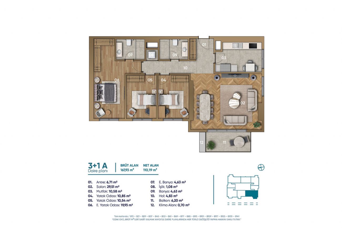 Hayat City Floor Plans, Real Estate, Property, Turkey