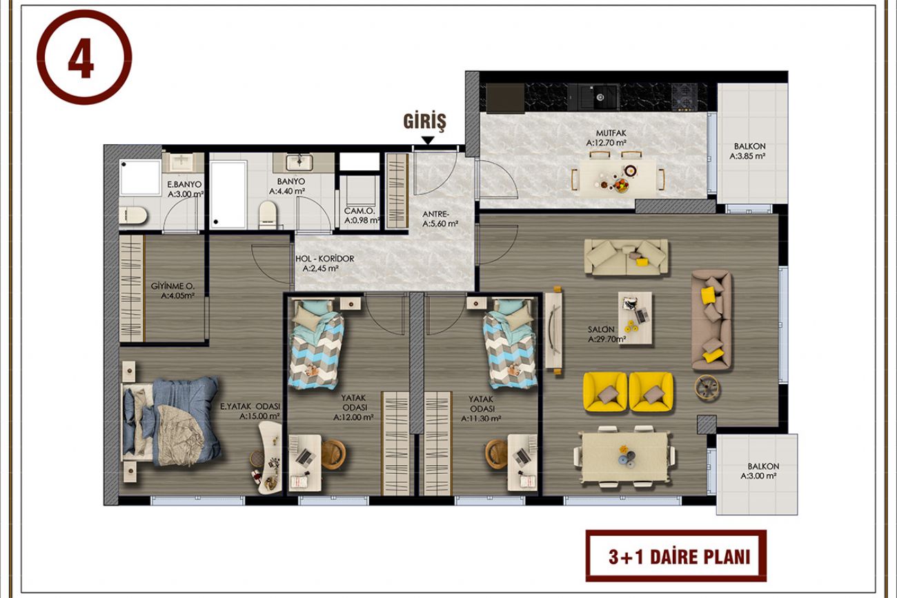 Cadde Ispartakule Floor Plans, Real Estate, Property, Turkey